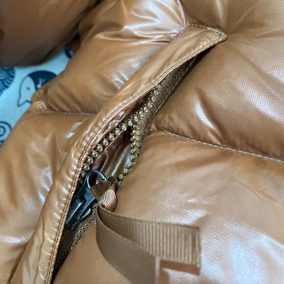 Brown Short Down Jacket The North Face Women's - Picture 6 of 11